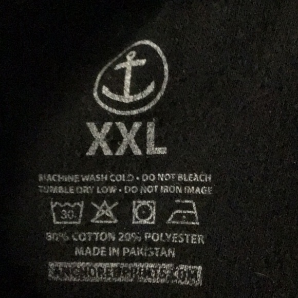 Black Hoodie Sweater XXL Strictly Surf Amagansett NY - Picture 5 of 8